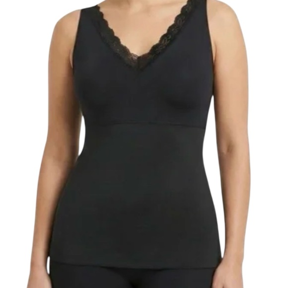 SPANX Other - SPANX Sara Blakely Black Lace Shapewear Tank Camisole Size S